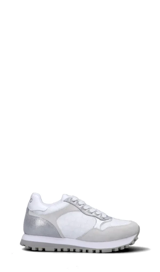 LIU JO Sneaker donna bianca/grigia in suede