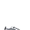 MANILA GRACE Sneaker donna bianca/argento in pelle