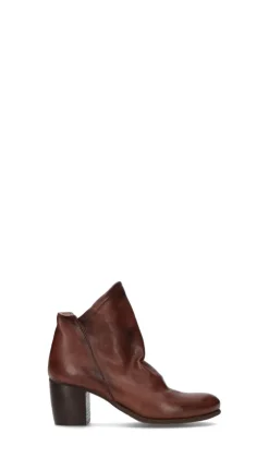 MEZZETINTE Tronchetto donna marrone in pelle