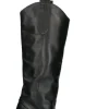 NEROFUMO Stivale donna nero in pelle