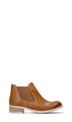 NEROFUMO Tronchetto donna marrone in pelle