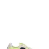 NEW BALANCE Sneaker donna gialla/beige/nera in suede