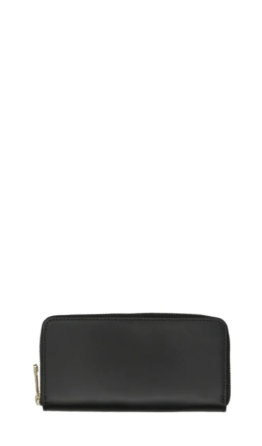 PAPILLA Portafogli donna nero in pelle