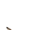 PERLAMARINA Slingback donna beige/nera in pelle