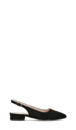 PERLAMARINA Slingback donna nera