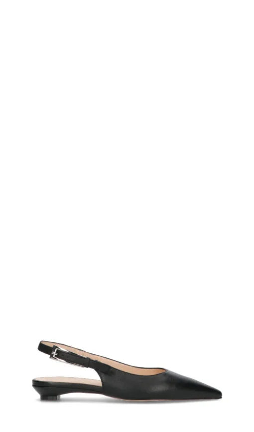 PHIL MELVIS Slingback donna nera in pelle