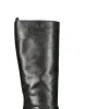 PHIL MELVIS Stivale donna nero in pelle