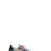 PHILIPPE MODEL Sneaker donna verde/argento in pelle