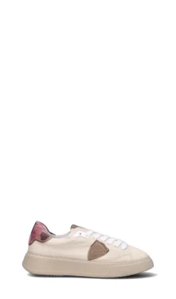 PHILIPPE MODEL Sneaker donna beige in pelle