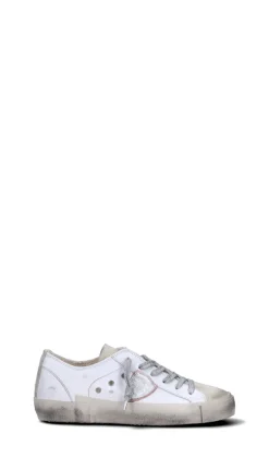 PHILIPPE MODEL Sneaker donna bianca/beige in suede