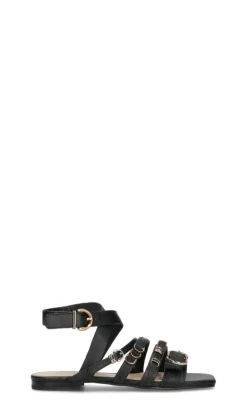 PINKO Sandalo donna nero in pelle