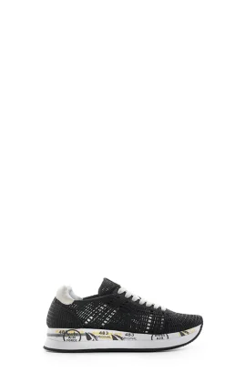 PREMIATA Sneaker donna nera in tessuto