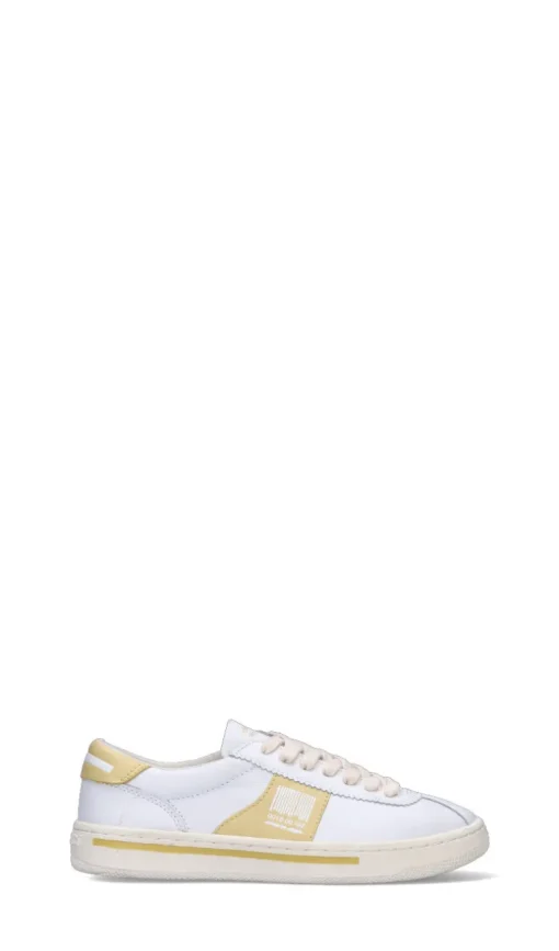 PRO 01 JECT Sneaker donna bianca/gialla in pelle