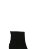 RABARBARO Tronchetto donna nero in suede