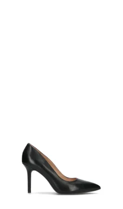 RALPH LAUREN Décolleté donna nera in pelle