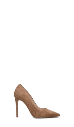 REBECCA VAN DICK Decollete donna marrone in suede