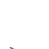 REBECCA VAN DICK Slingback donna blu in pelle