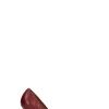 REBECCA VAN DIK Décolleté donna rosso in pelle