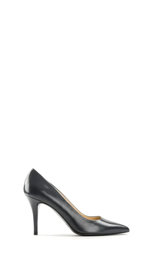 REBECCA VAN DIK Décolleté donna blu in pelle