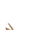 REBECCA VAN DIK Slingback donna marrone in suede