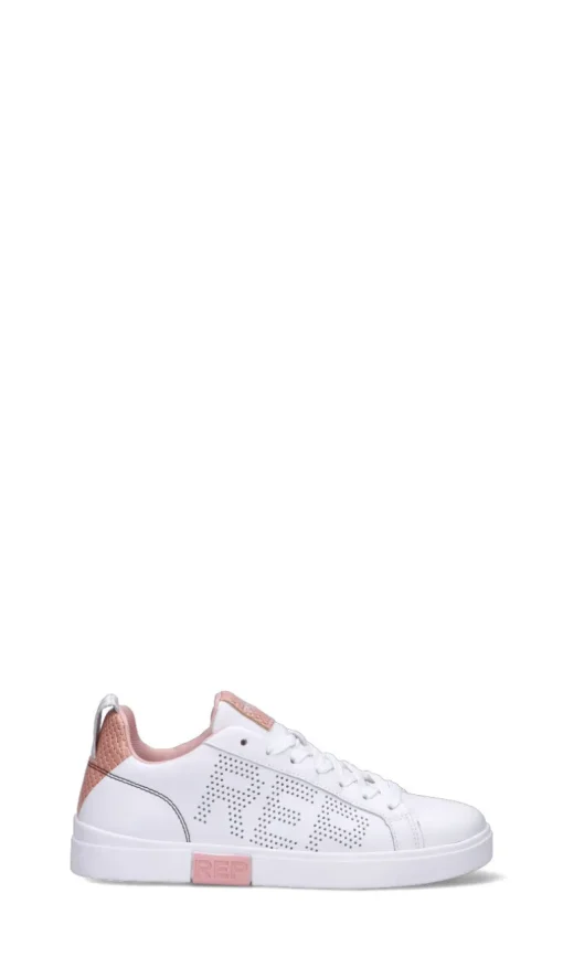 REPLAY Sneaker donna bianca in pelle