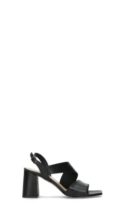 ROBERTA GINEPRI Sandalo donna nero in pelle