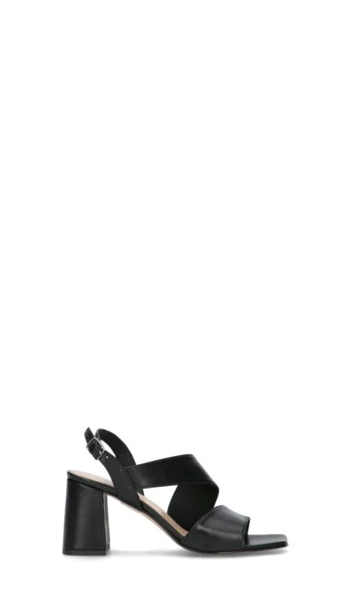 ROBERTA GINEPRI Sandalo donna nero in pelle