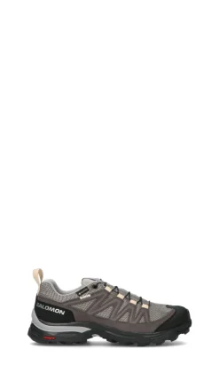 SALOMON X WARD LEATHER GTX W Scarpa running donna grigia in pelle