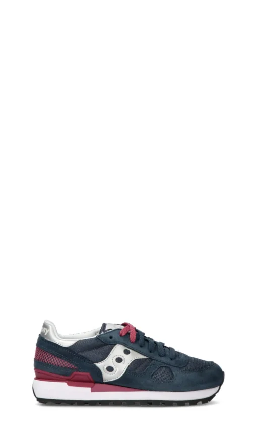 SAUCONY Sneaker donna blu in suede
