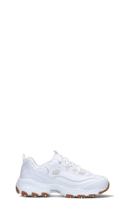 SKECHERS SPORT Sneaker donna bianca in pelle