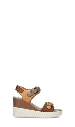 STONEFLY Sandalo donna marrone in pelle
