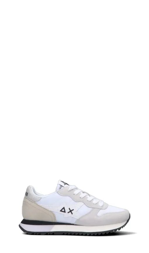 SUN68 Sneaker donna bianca in suede