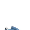 SUN68 Sneaker donna blu in suede