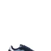 SUN68 Sneaker donna blu in suede