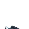 SUN68 Sneaker donna blu in suede