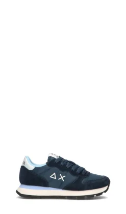 SUN68 Sneaker donna blu in suede