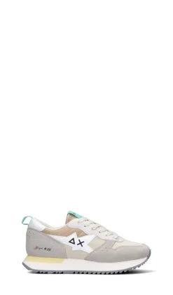 SUN68 Sneaker donna grigia/beige in suede