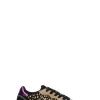 SUN68 Sneaker donna nera/beige in suede