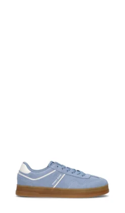 TOMMY HILFIGER JEANS Sneaker donna azzurra in suede