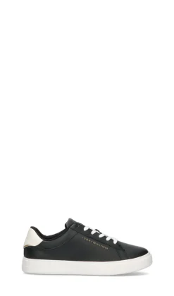 TOMMY HILFIGER Sneaker donna nera in pelle