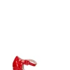 TOSCA BLU Sandalo donna rosso in pelle