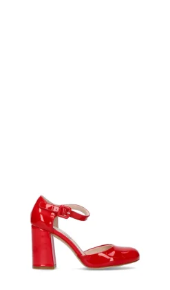 TOSCA BLU Sandalo donna rosso in pelle