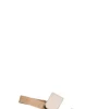 VALLEVERDE Sandalo donna beige/oro in pelle