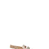 VALLEVERDE Sandalo donna beige/platino in pelle