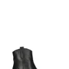 VARIOPINTO tronchetto donna nero in pelle