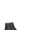 VARIOPINTO Tronchetto donna nero in pelle