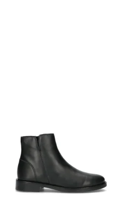 VARIOPINTO Tronchetto donna nero in pelle