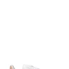 VEJA Sneaker donna bianca/rosa in pelle