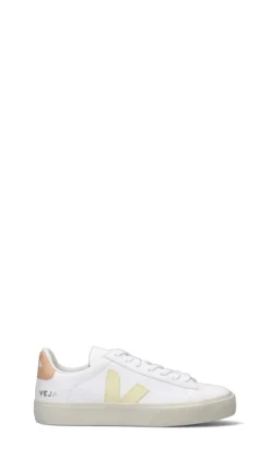 VEJA Sneaker donna bianca/rosa in pelle