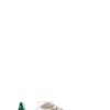 VEJA Sneaker donna bianca/verde in suede